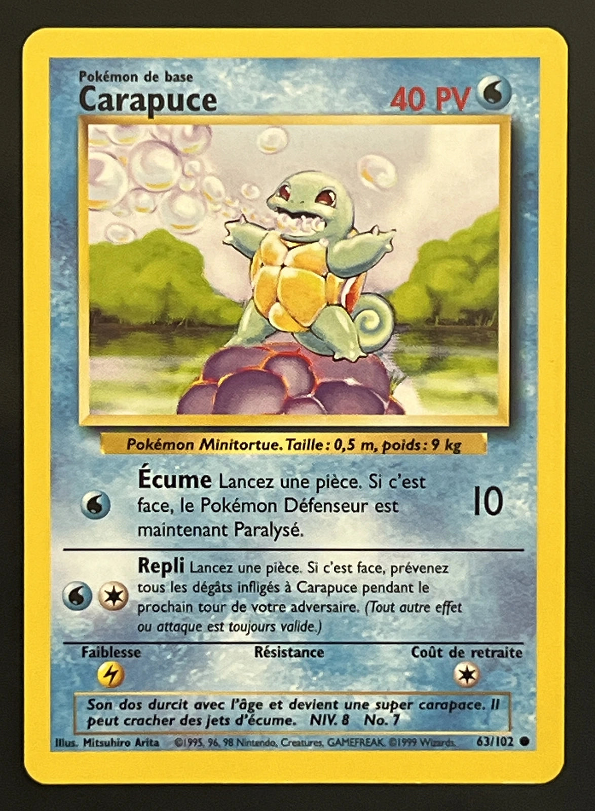 Carapuce 63/102