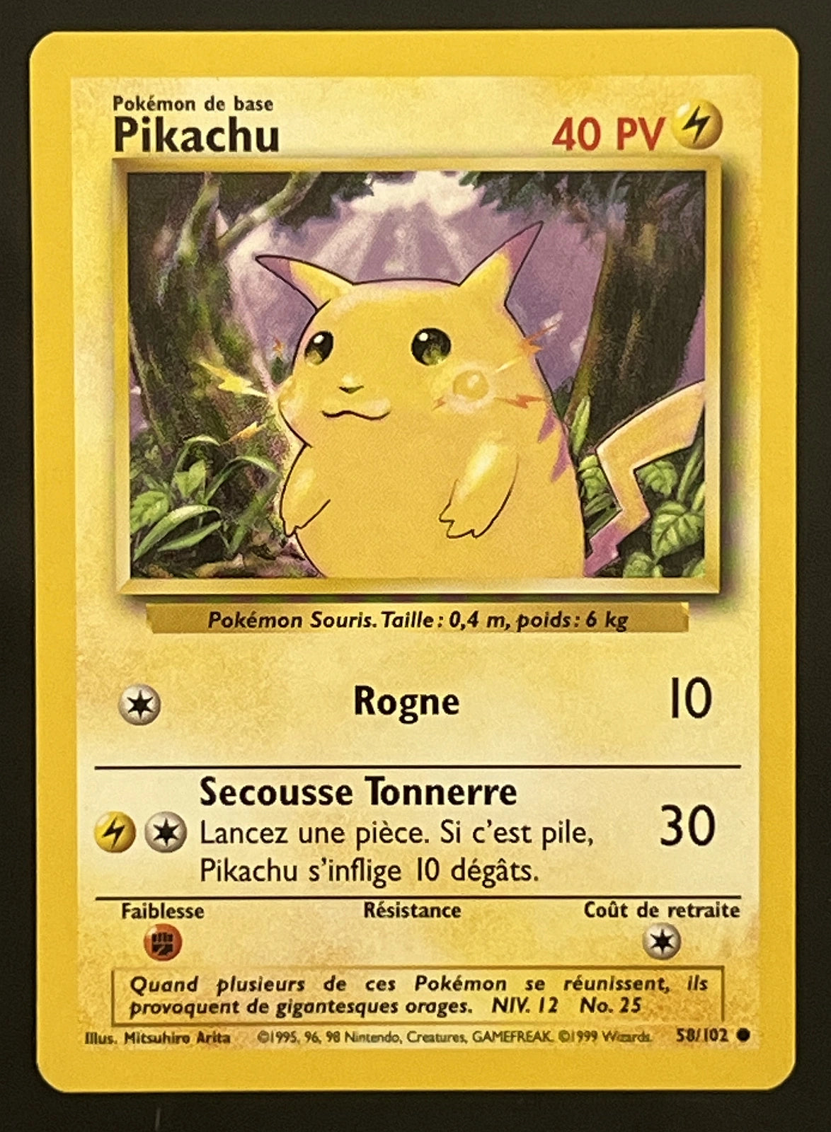 Pikachu 58/102