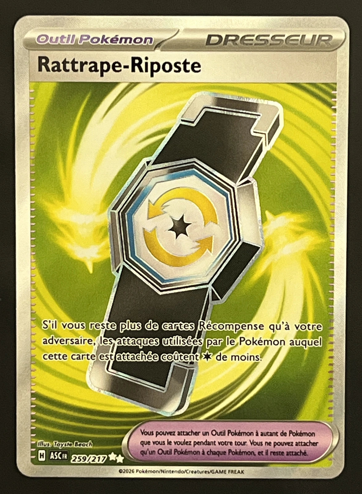 Rattrape-Riposte 259/217