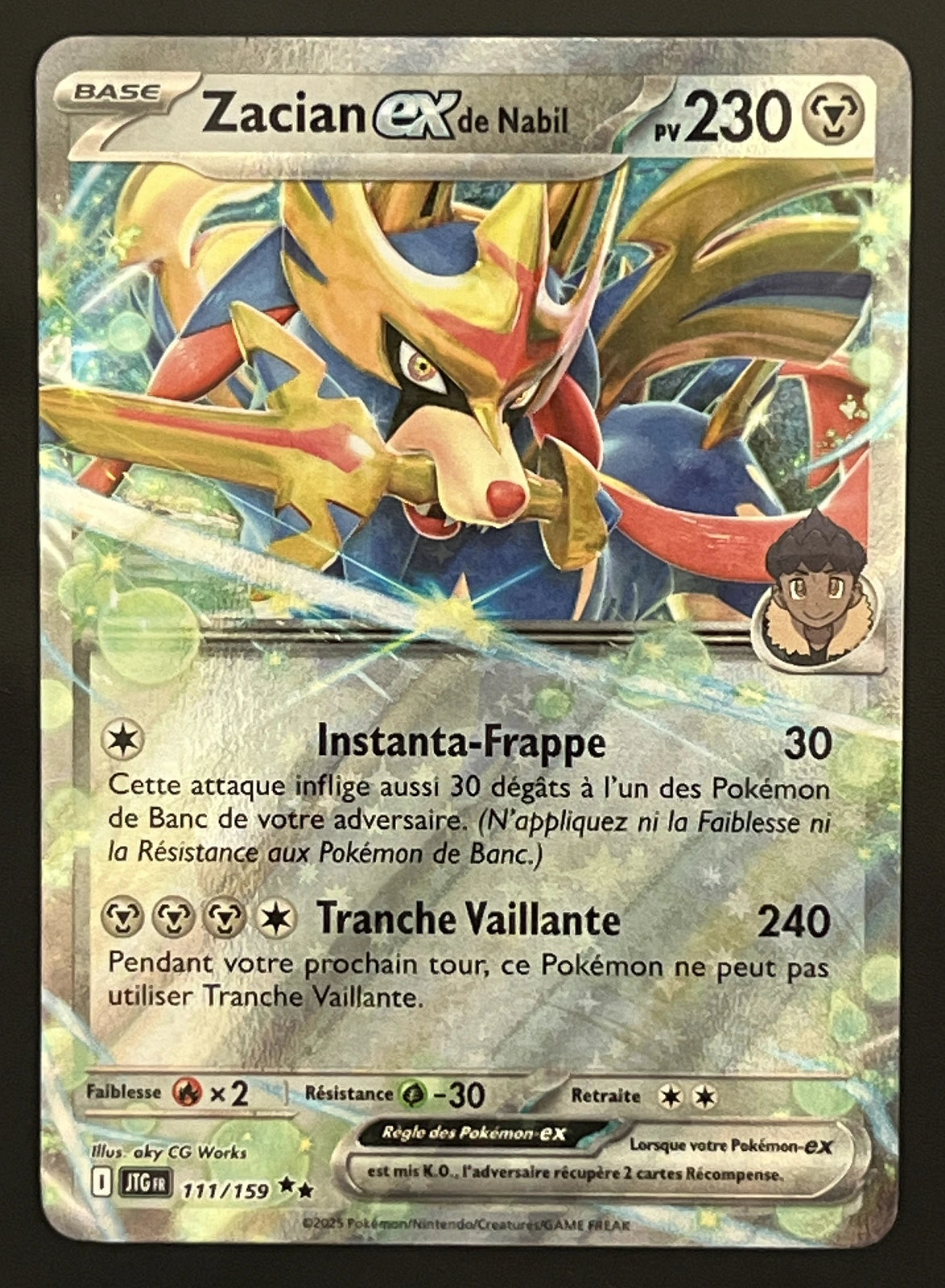 Zacian EX 111/159