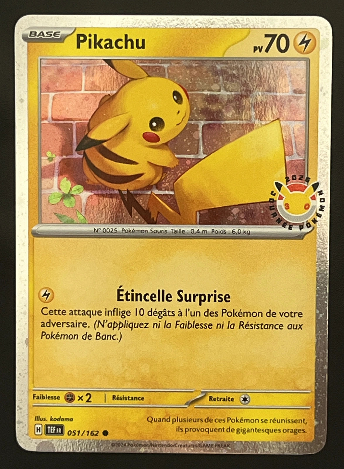 Pikachu 051/162