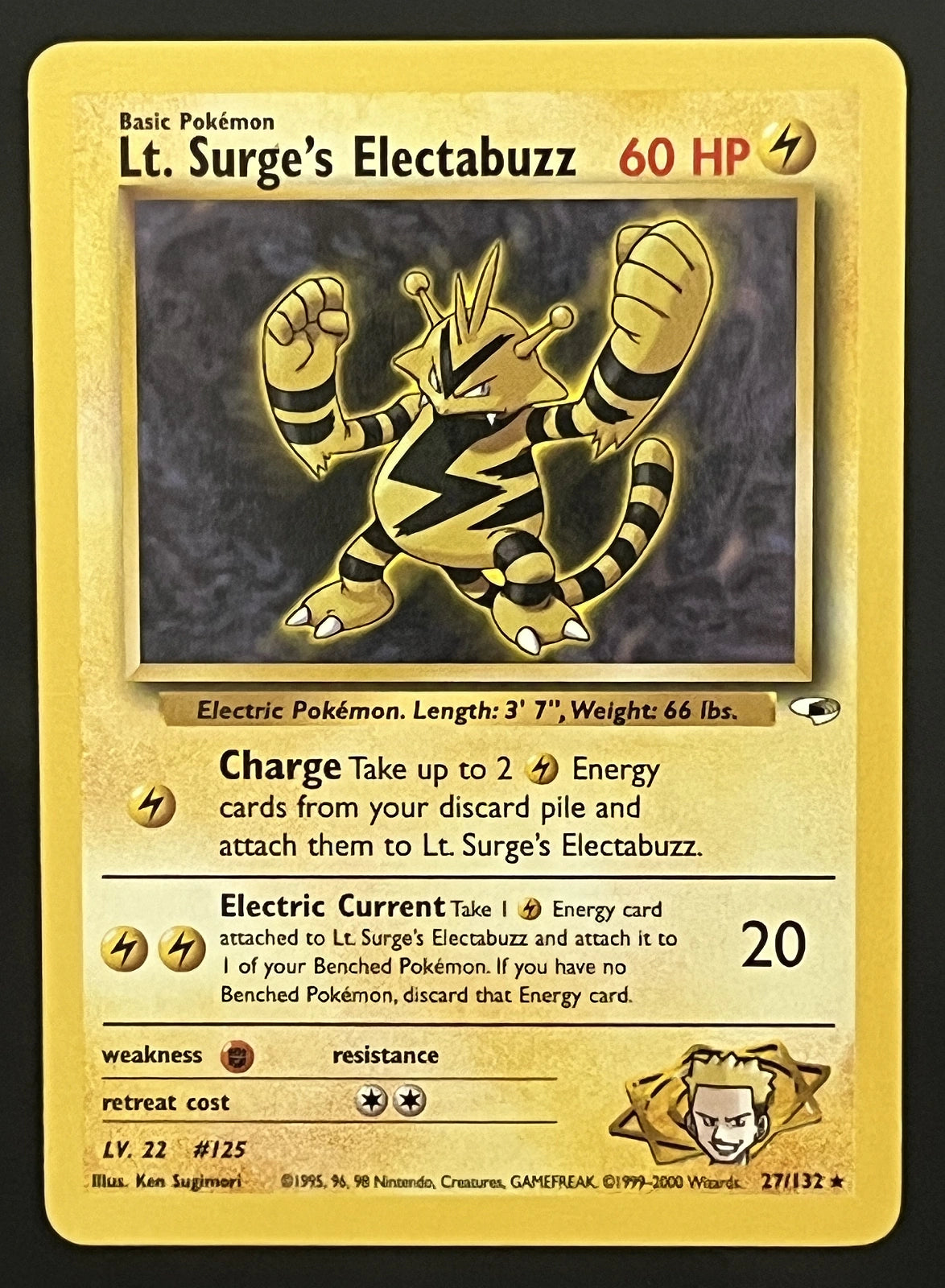 Lt. Surge’s Electabuzz 27/132