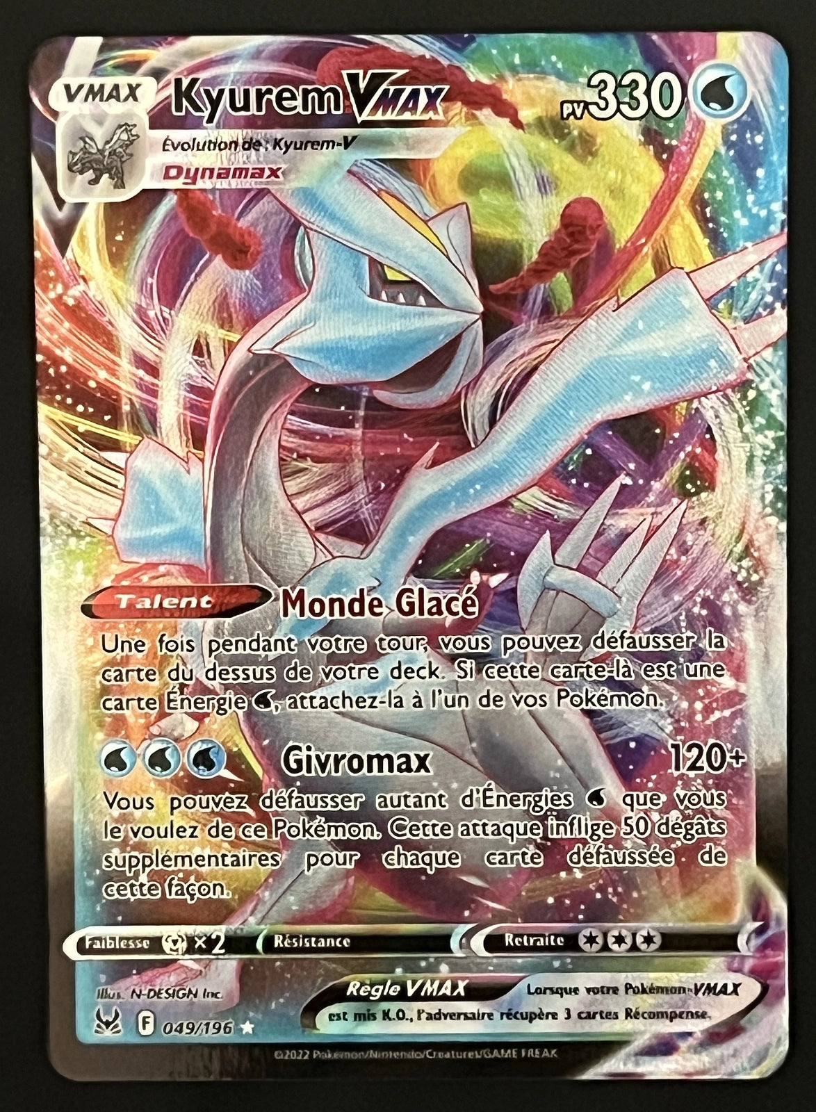 Kyurem Vmax 049/196