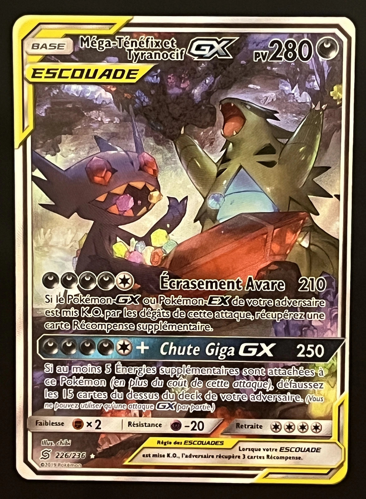 Méga-Ténéfix et Tyranocif GX 226/236