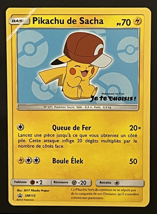 Pikachu de Sacha SM113