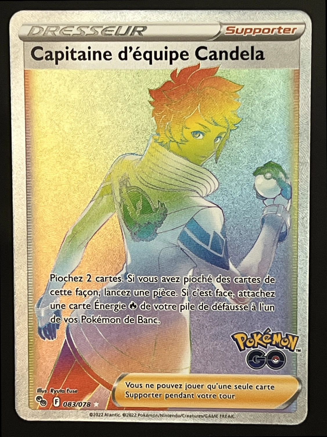 Capitaine d’équipe Candela 083/078