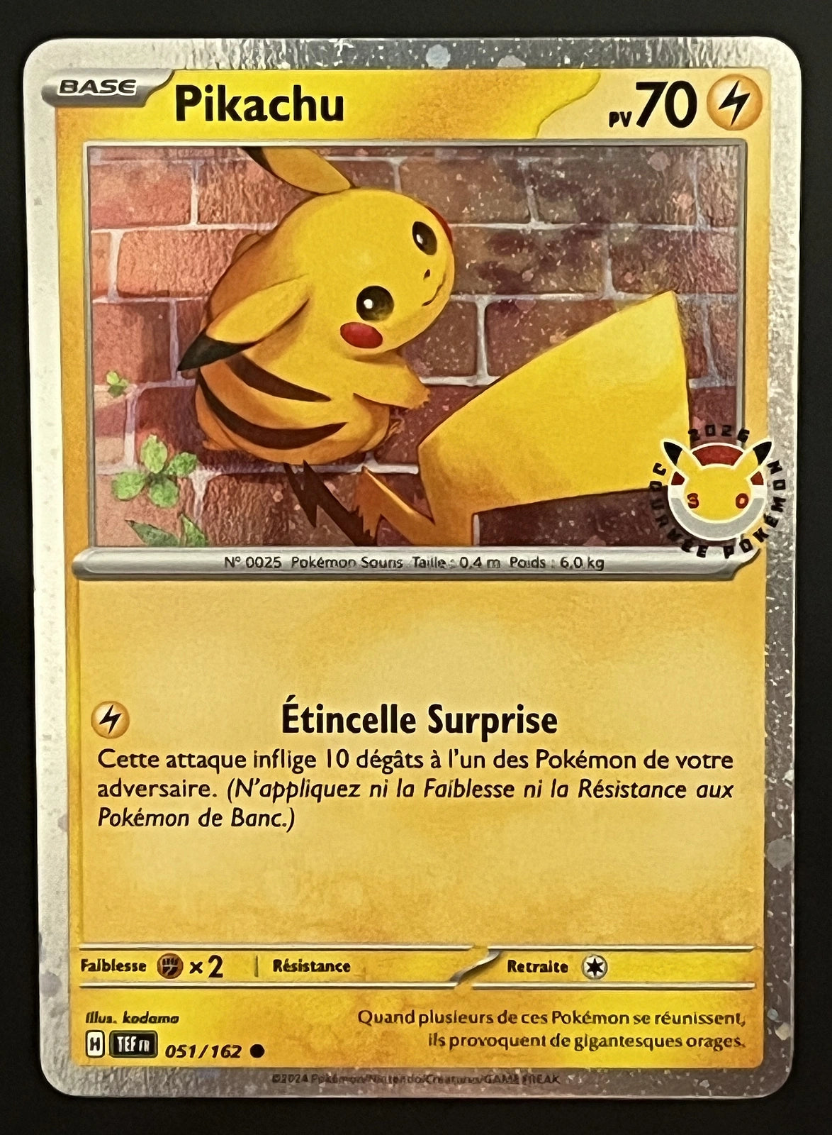 Pikachu 051/162