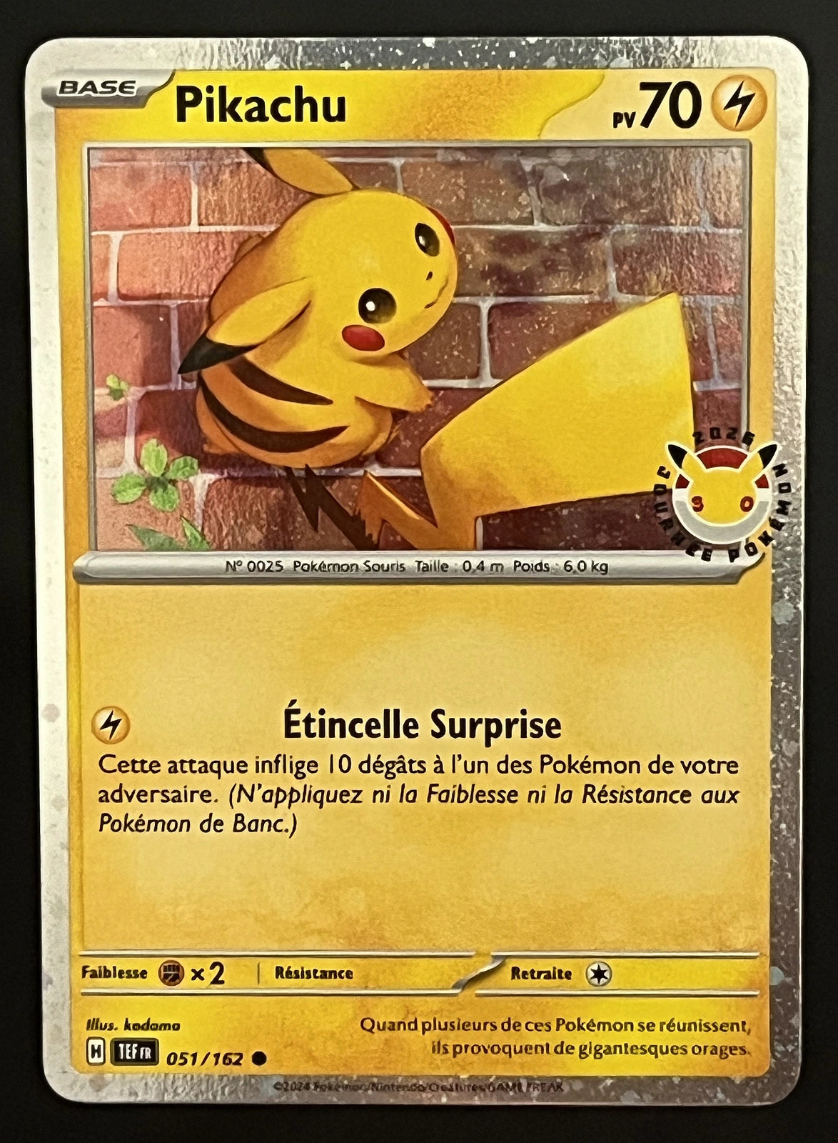 Pikachu 051/162