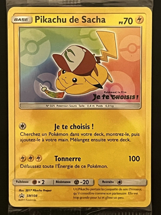 Pikachu de Sacha SM108