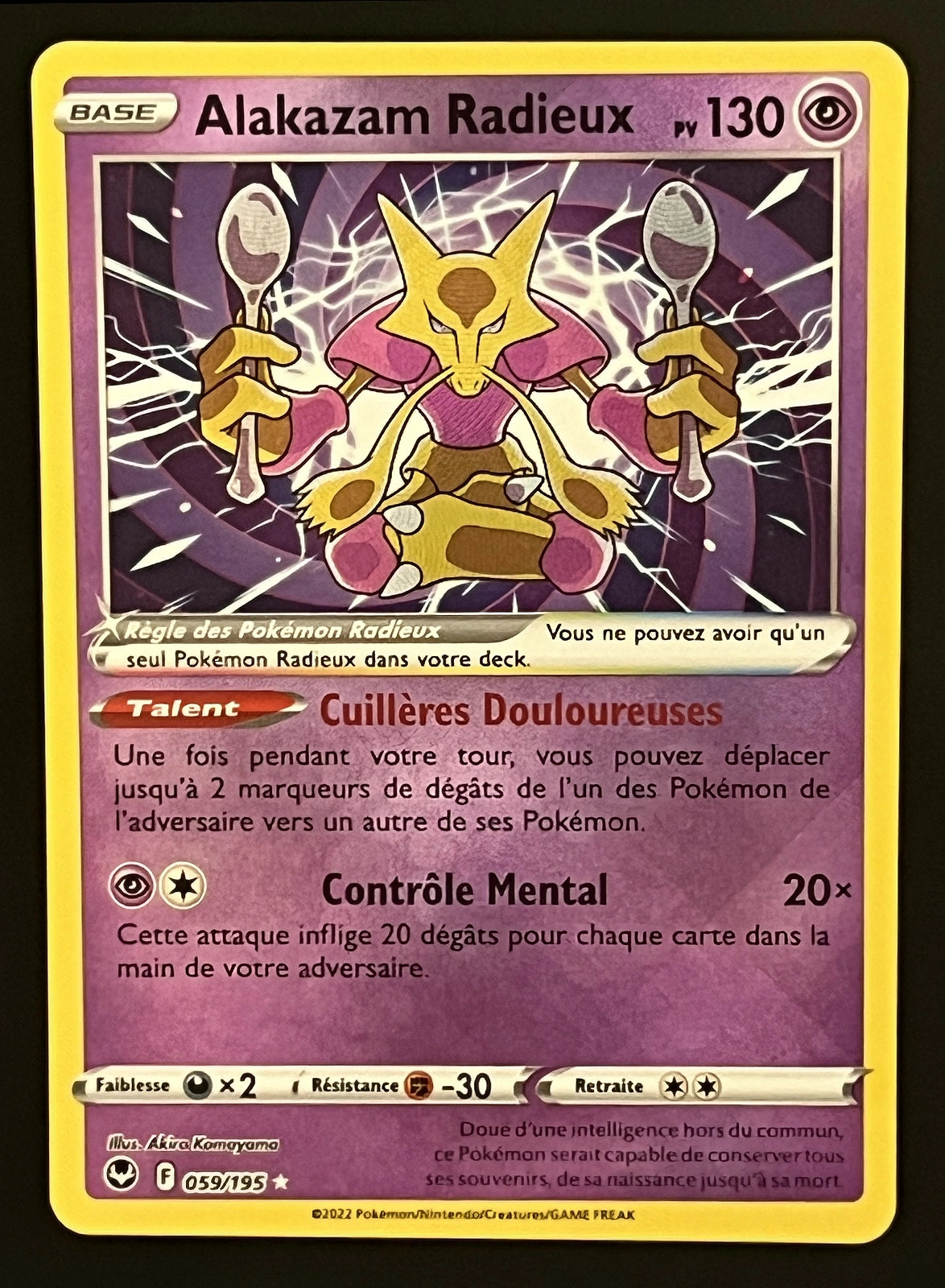 Alakazam Radieux 059/195