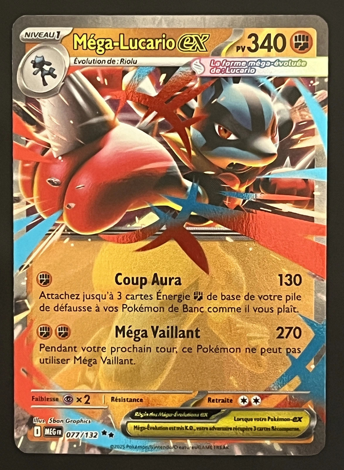 Méga-Lucario EX 077/132