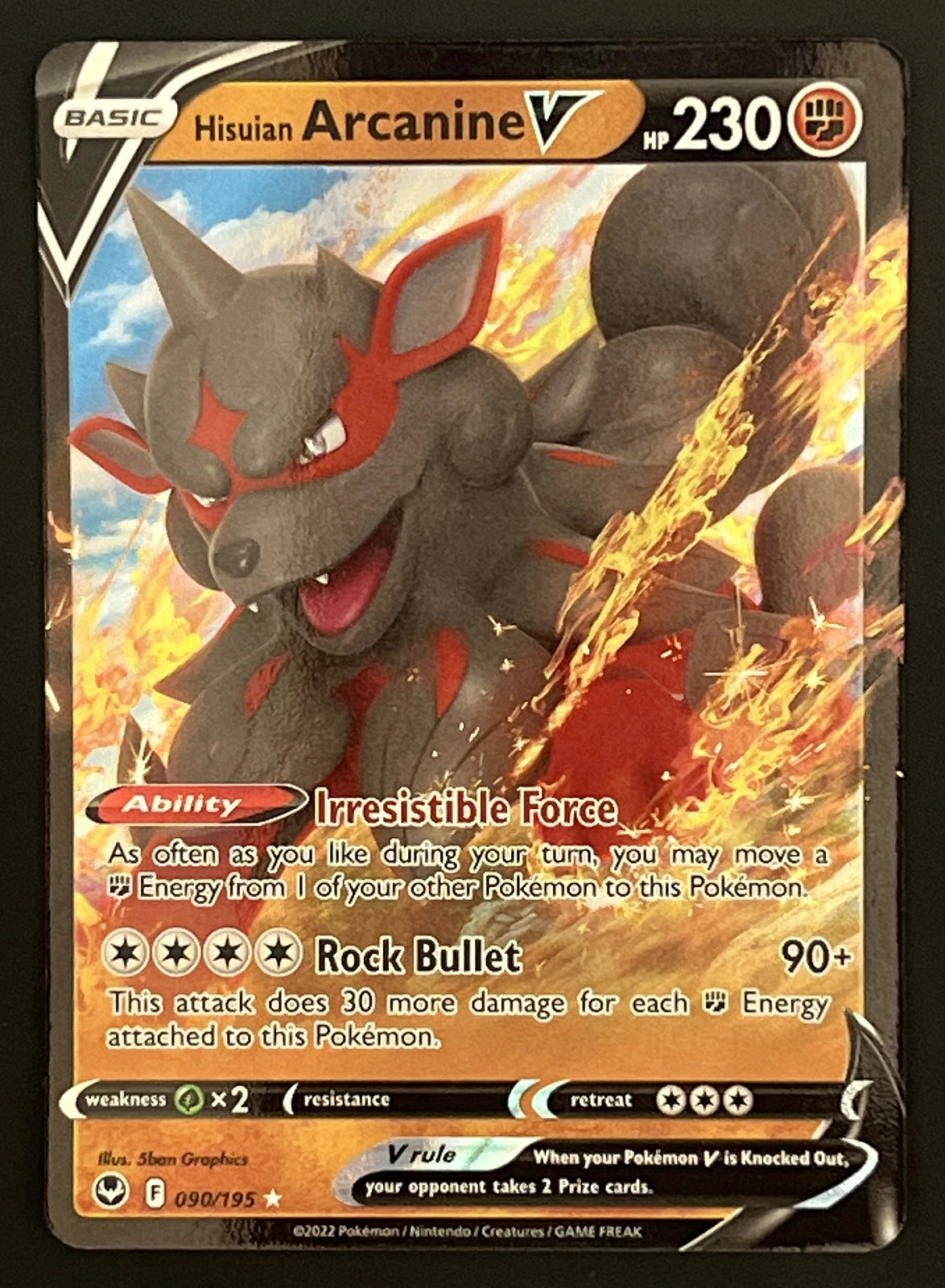 Arcanine V 090/195