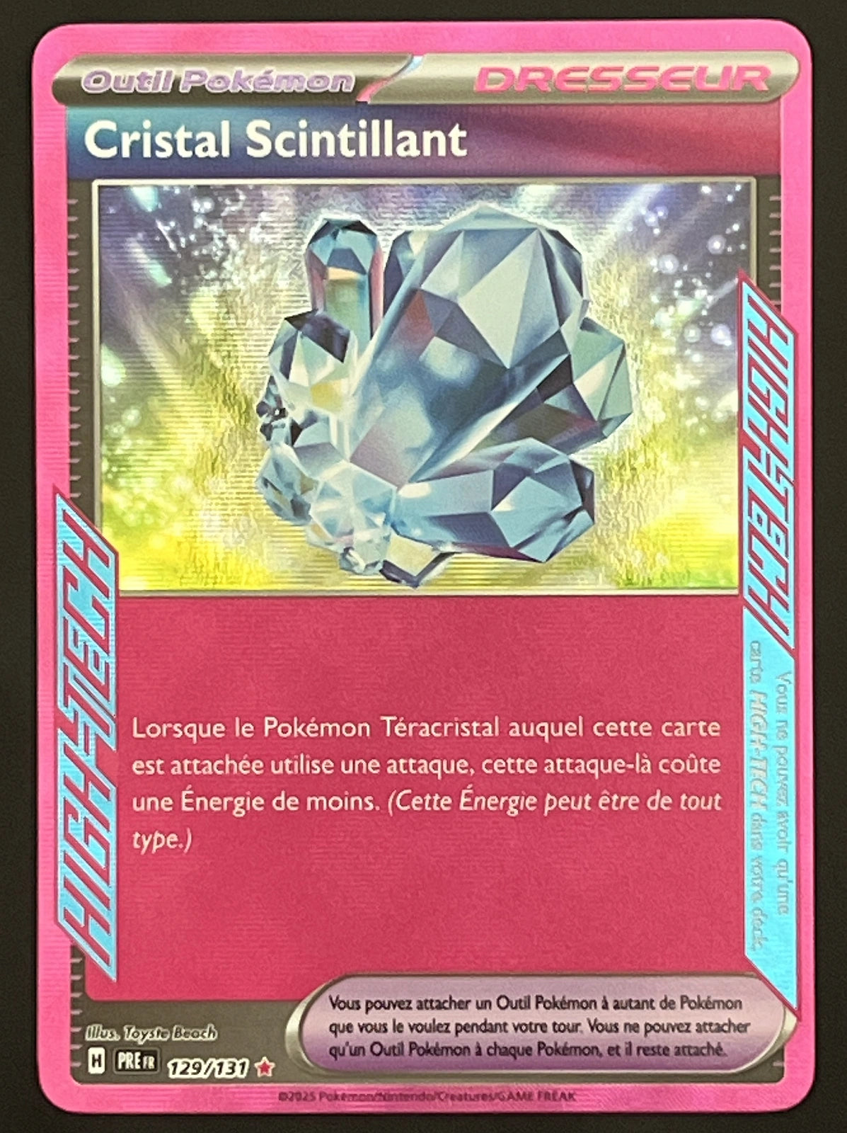 Cristal Scintillant 129/131