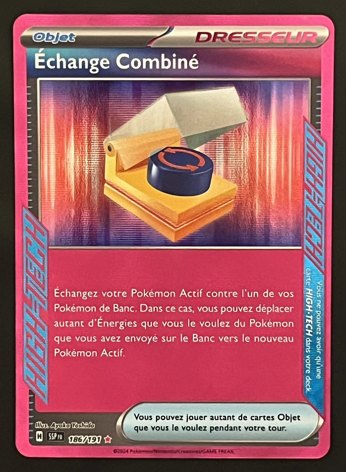 Échange Combiné 186/191