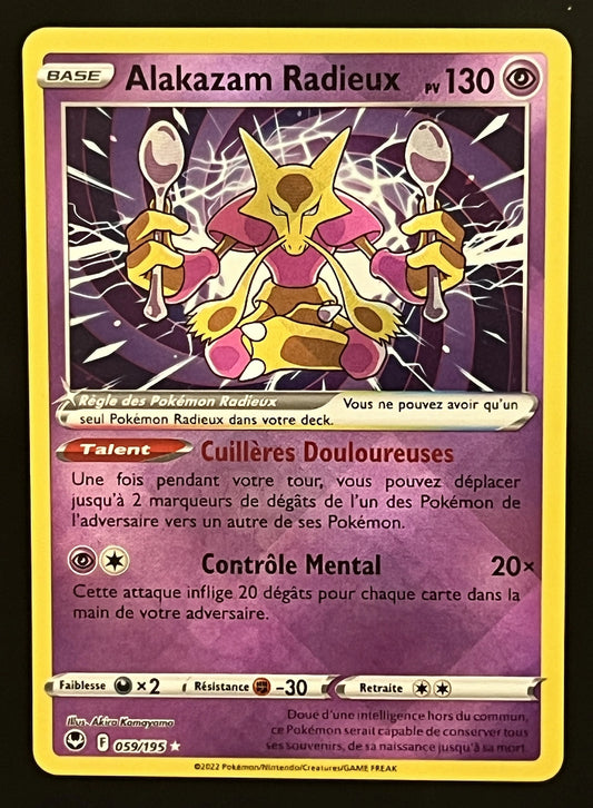 Alakazam Radieux 059/195