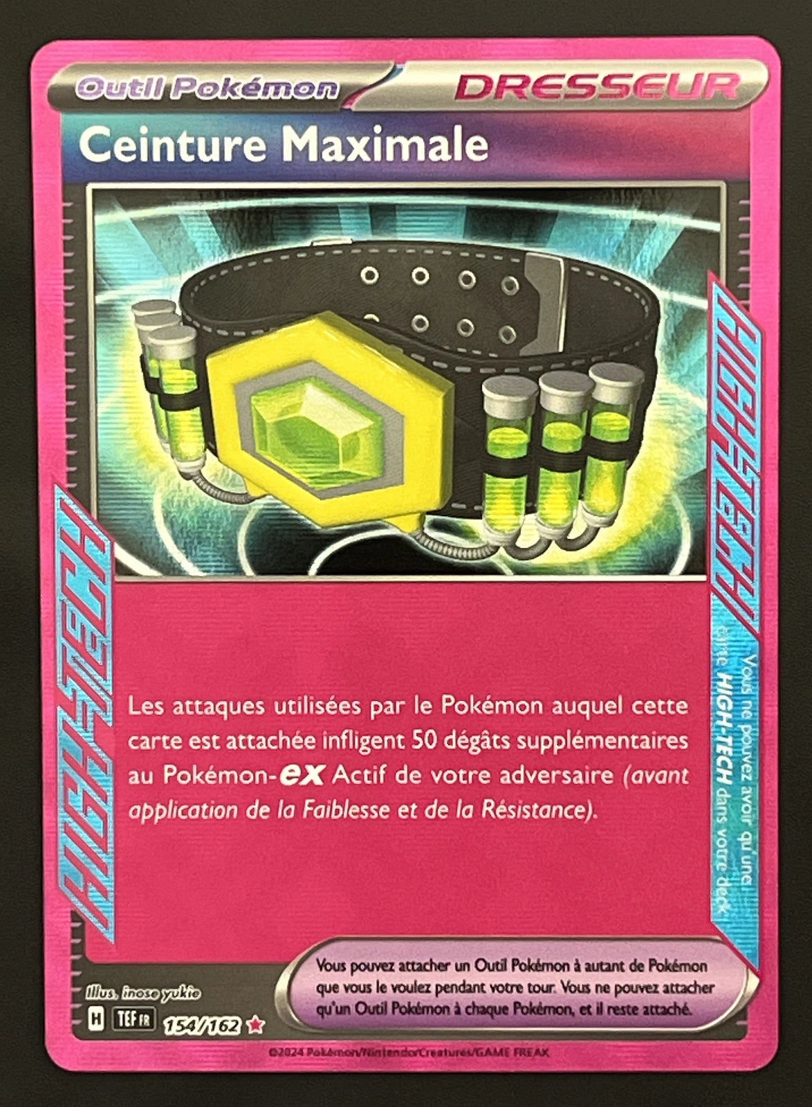 Ceinture Maximale 154/162