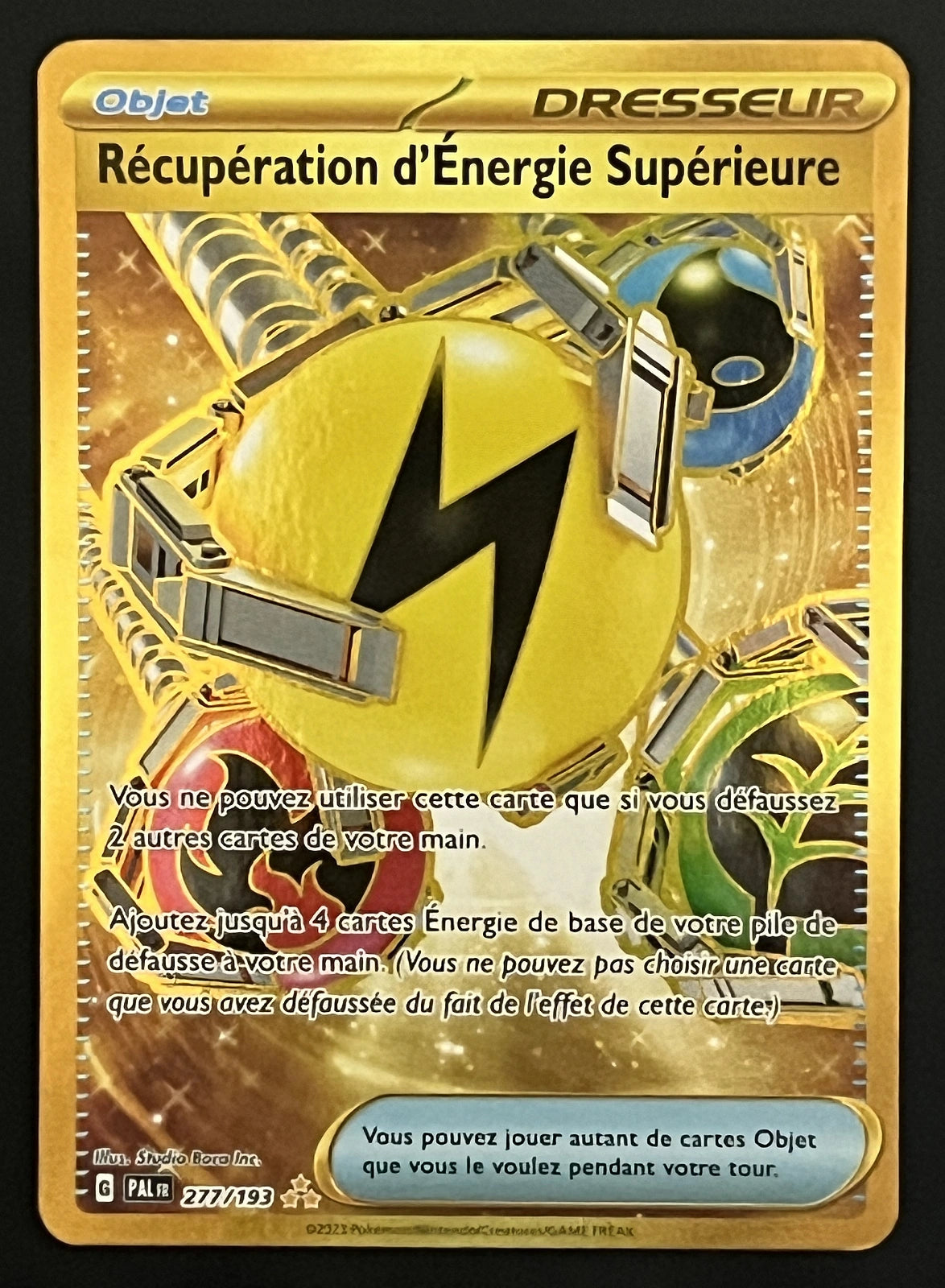Récupération d’Énergie Supérieure 277/193