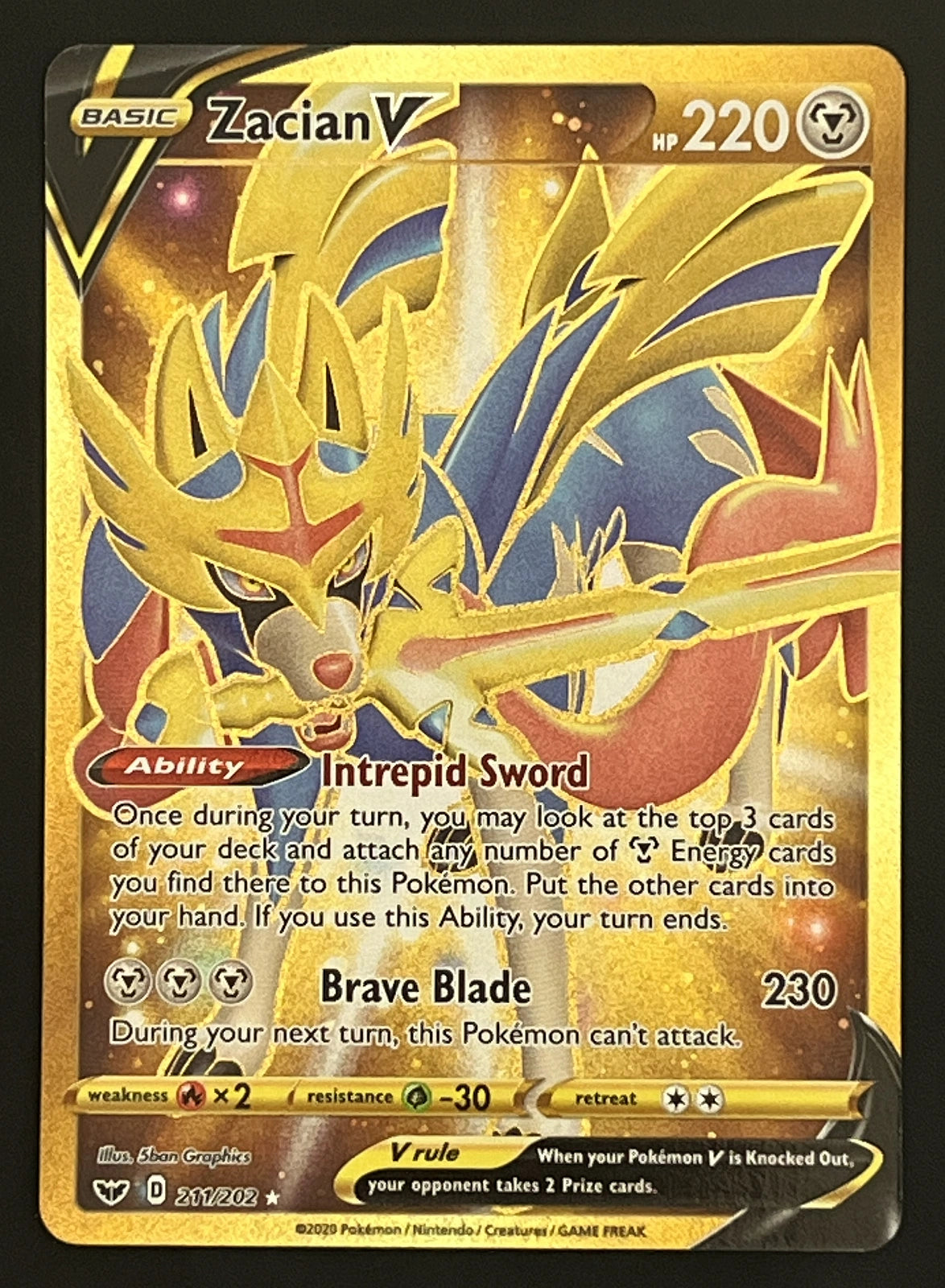 Zacian V 211/202