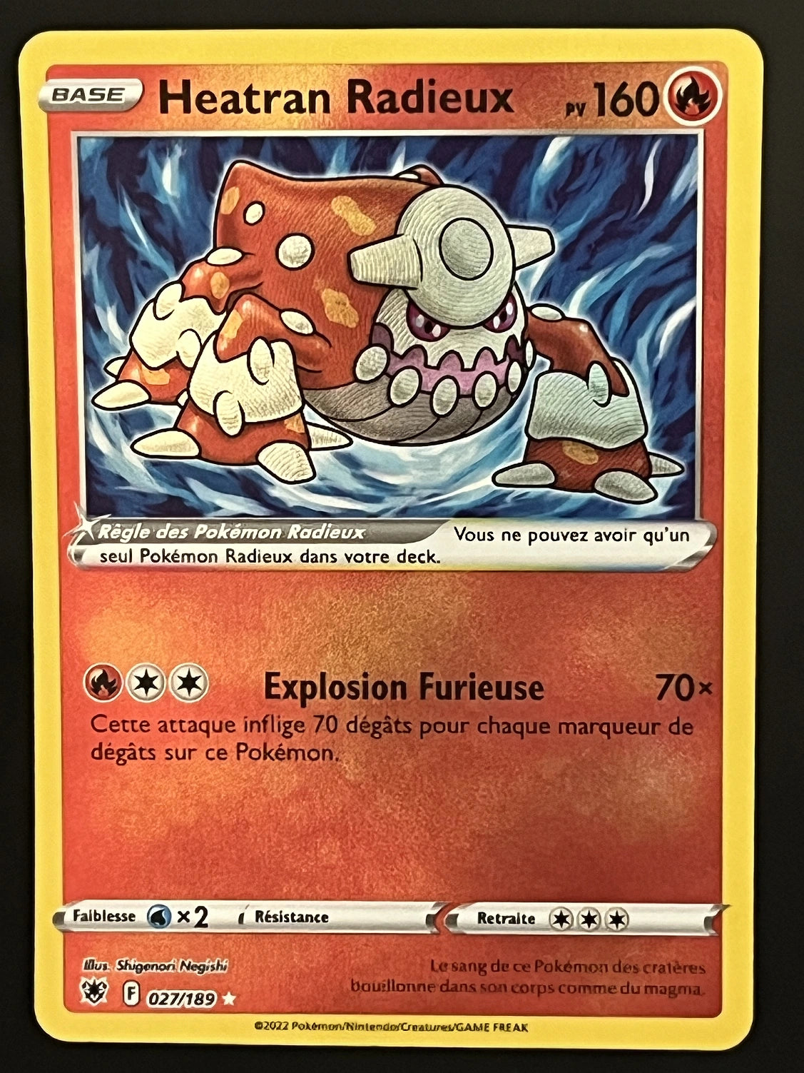 Heatran Radieux 027/189