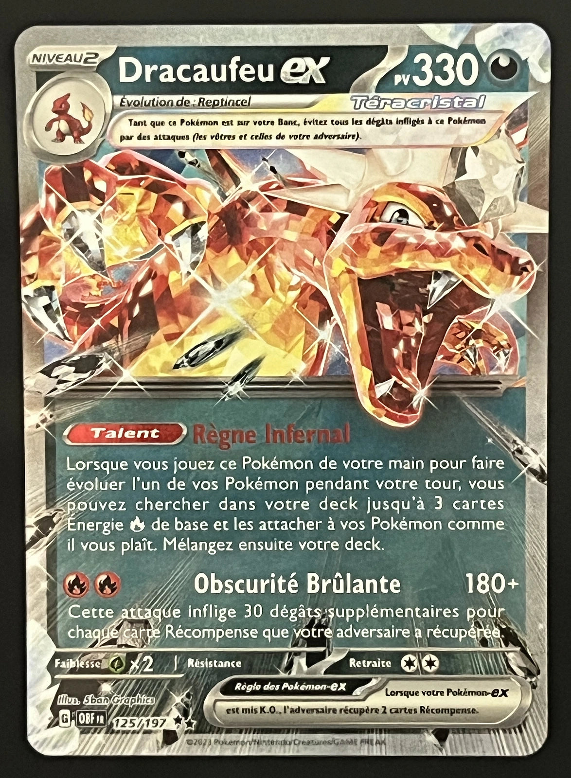 Dracaufeu EX 125/197