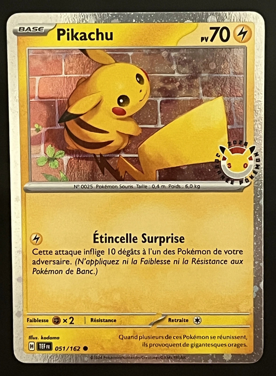 Pikachu 051/162