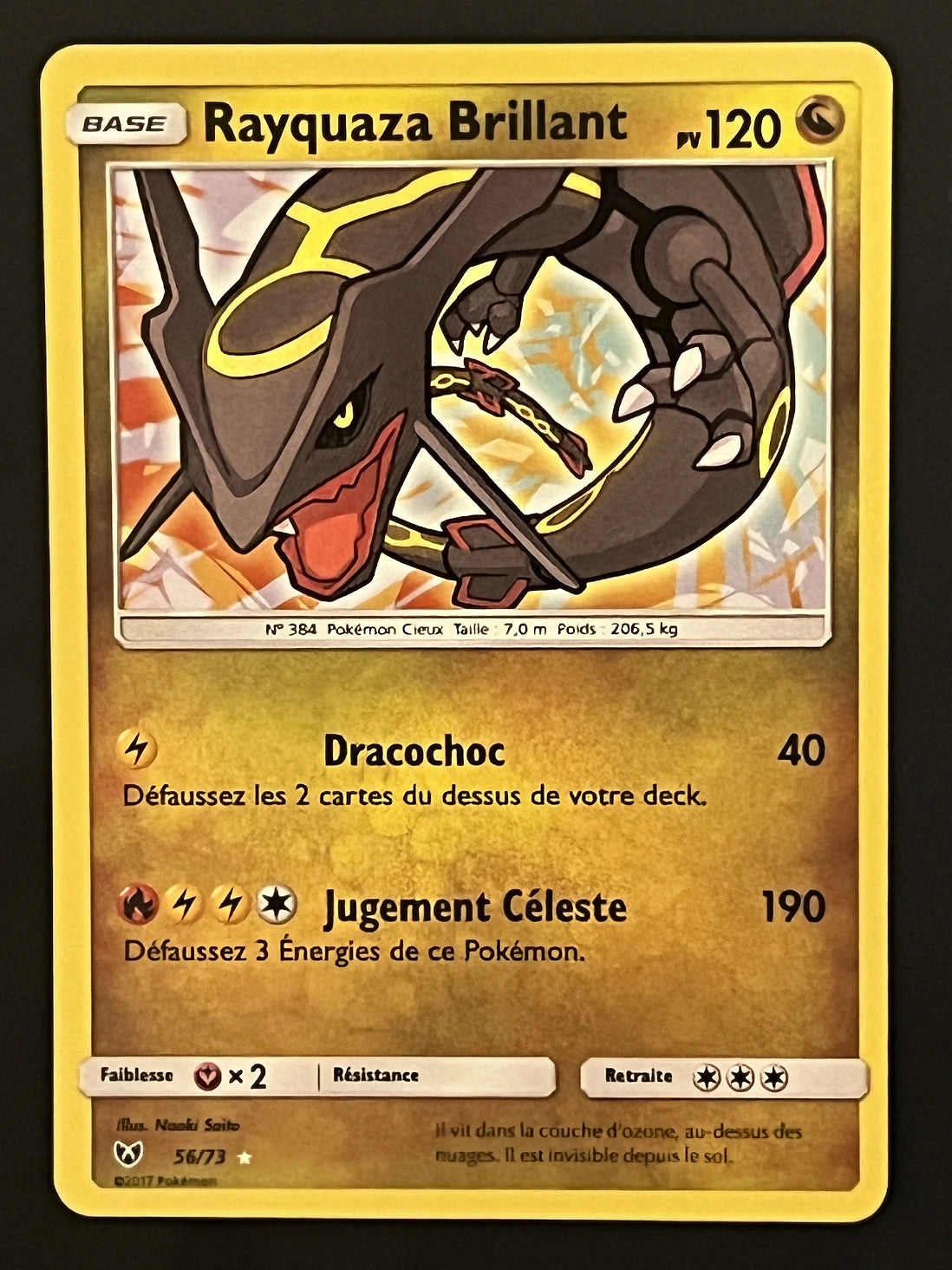 Rayquaza Brillant 56/73