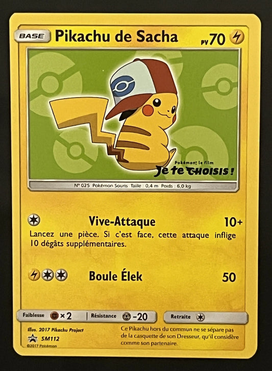 Pikachu de Sacha SM112