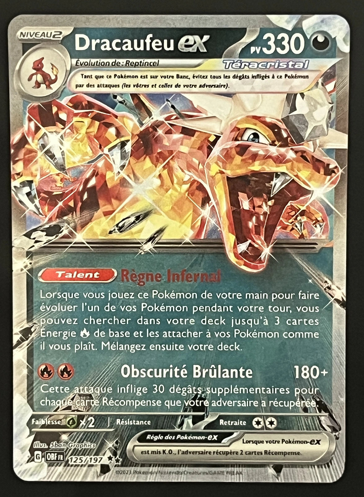 Dracaufeu EX 125/197