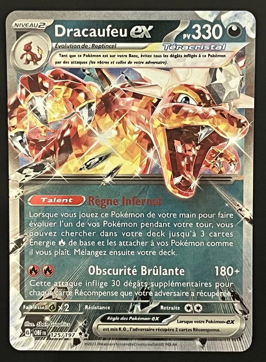 Dracaufeu EX 125/197