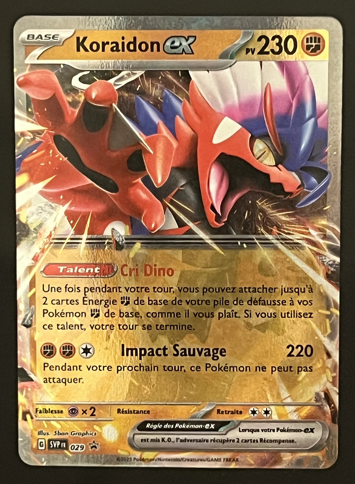 Koraidon EX SVP029