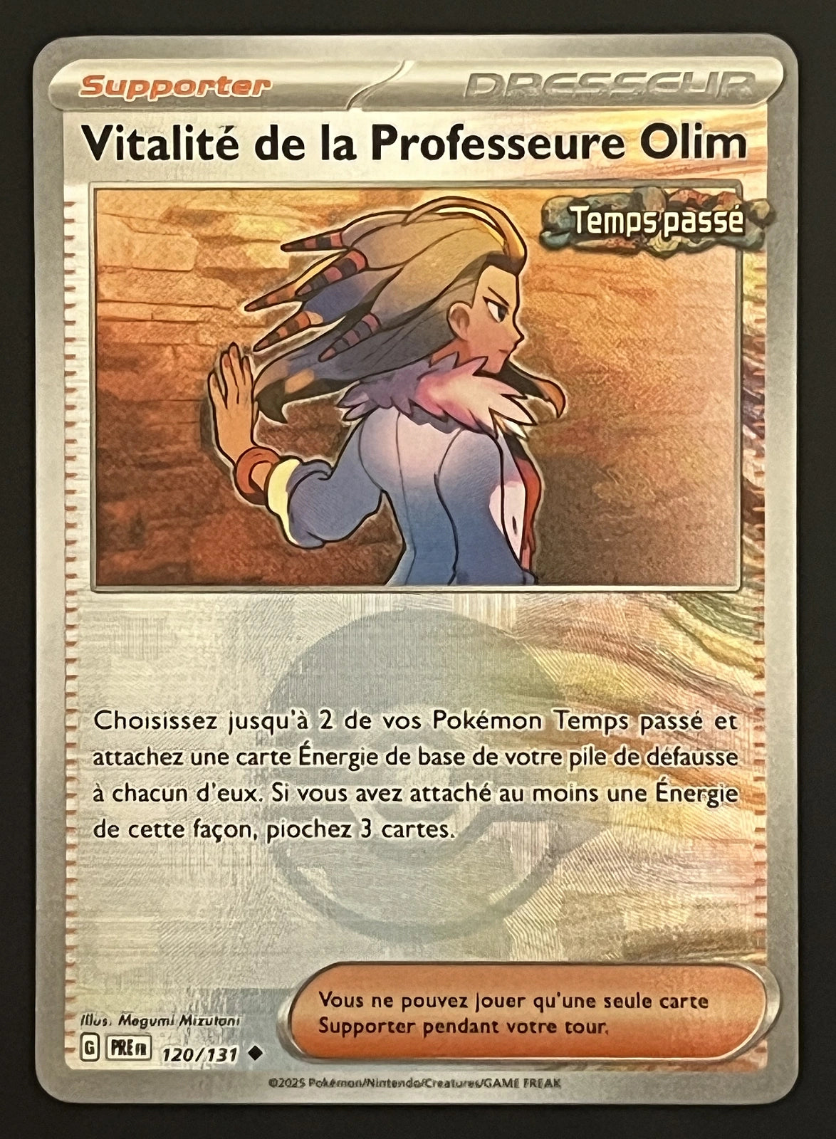 Vitalité de la Professeure Olim 120/131