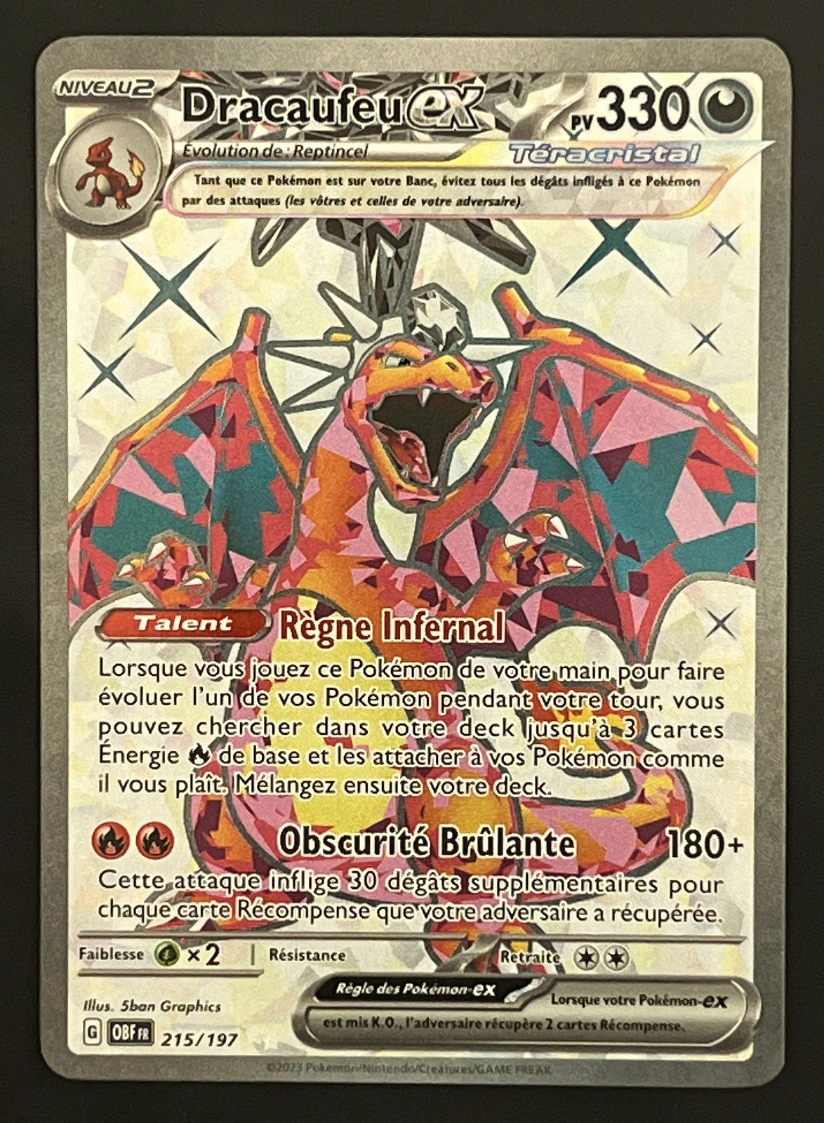 Dracaufeu EX 215/197