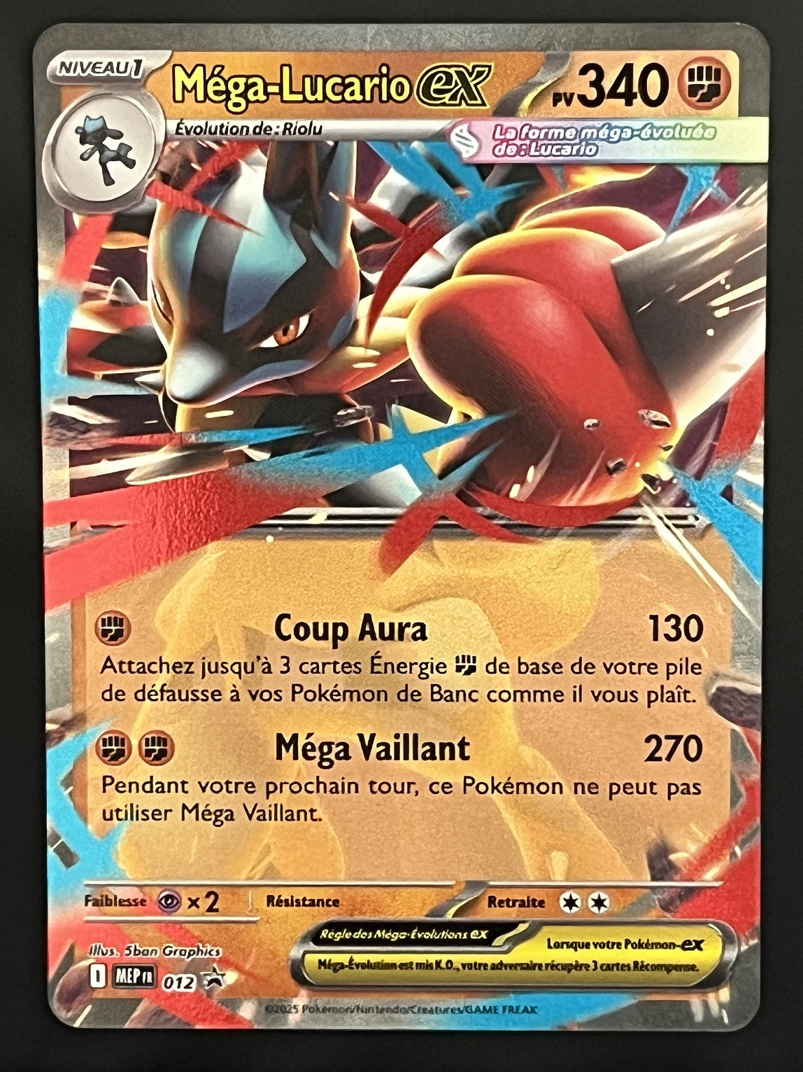 Méga-Lucario EX MEP012