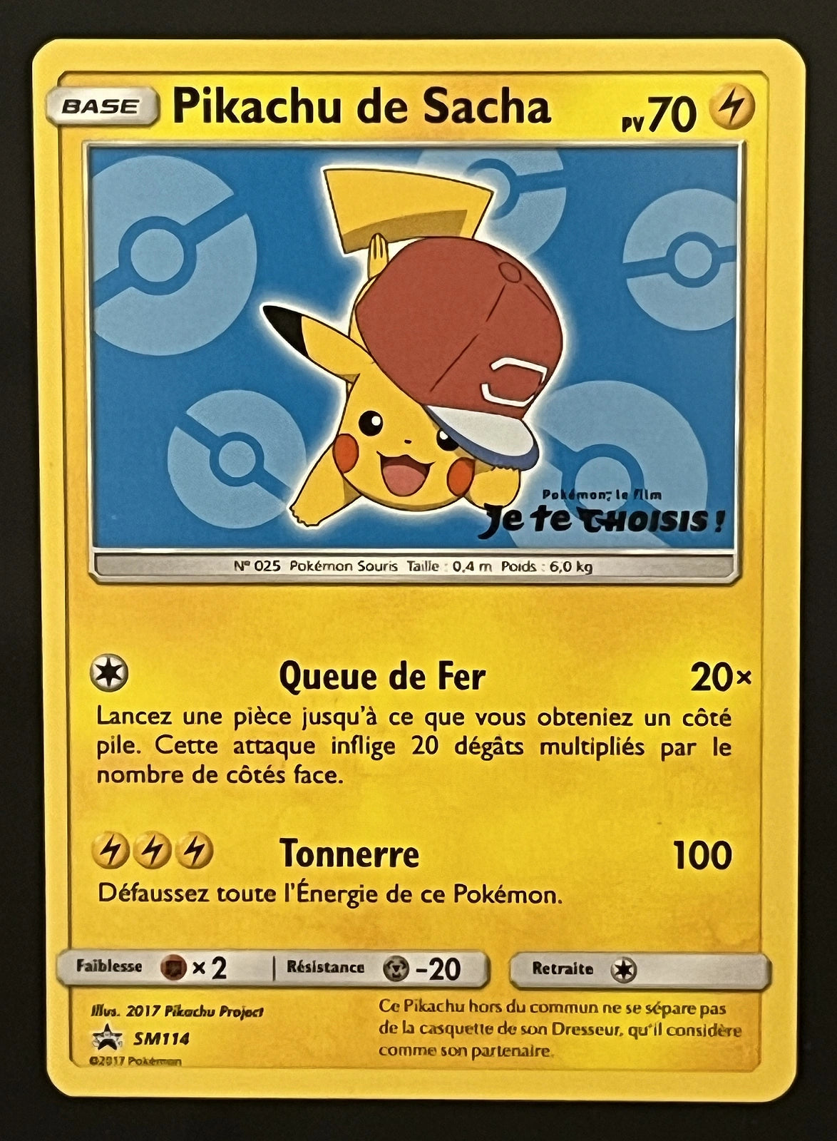 Pikachu de Sacha SM114