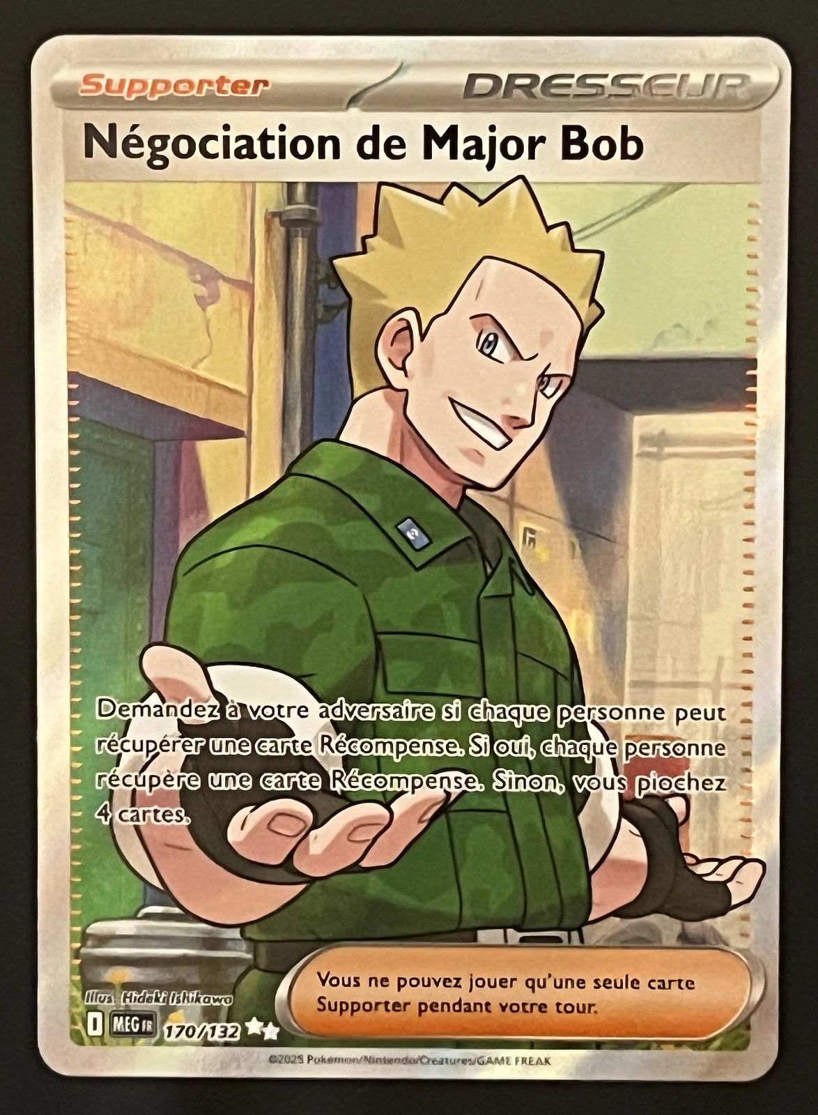 Négociation de Major Bob 170/132