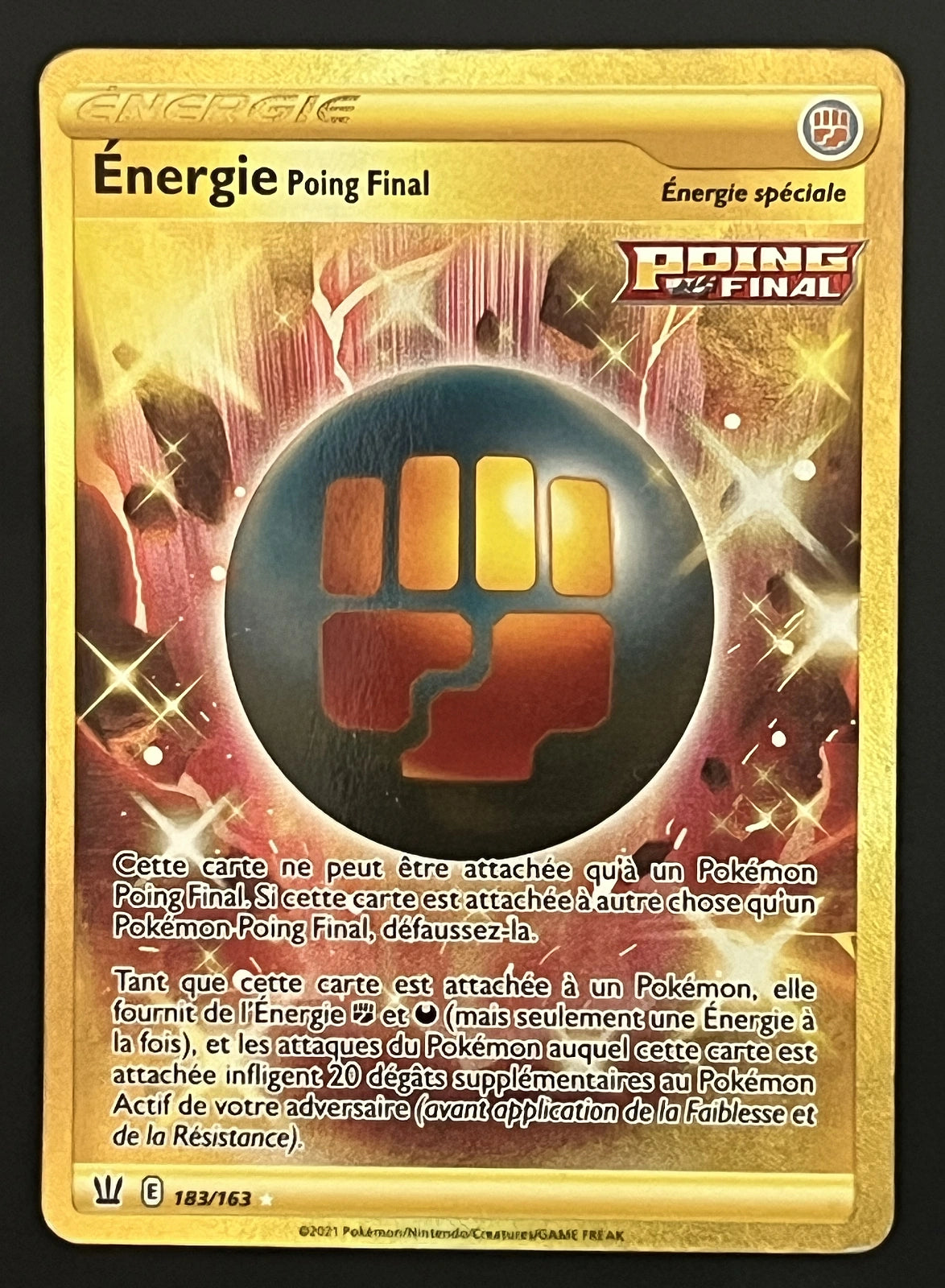 Énergie Poing Final 183/163