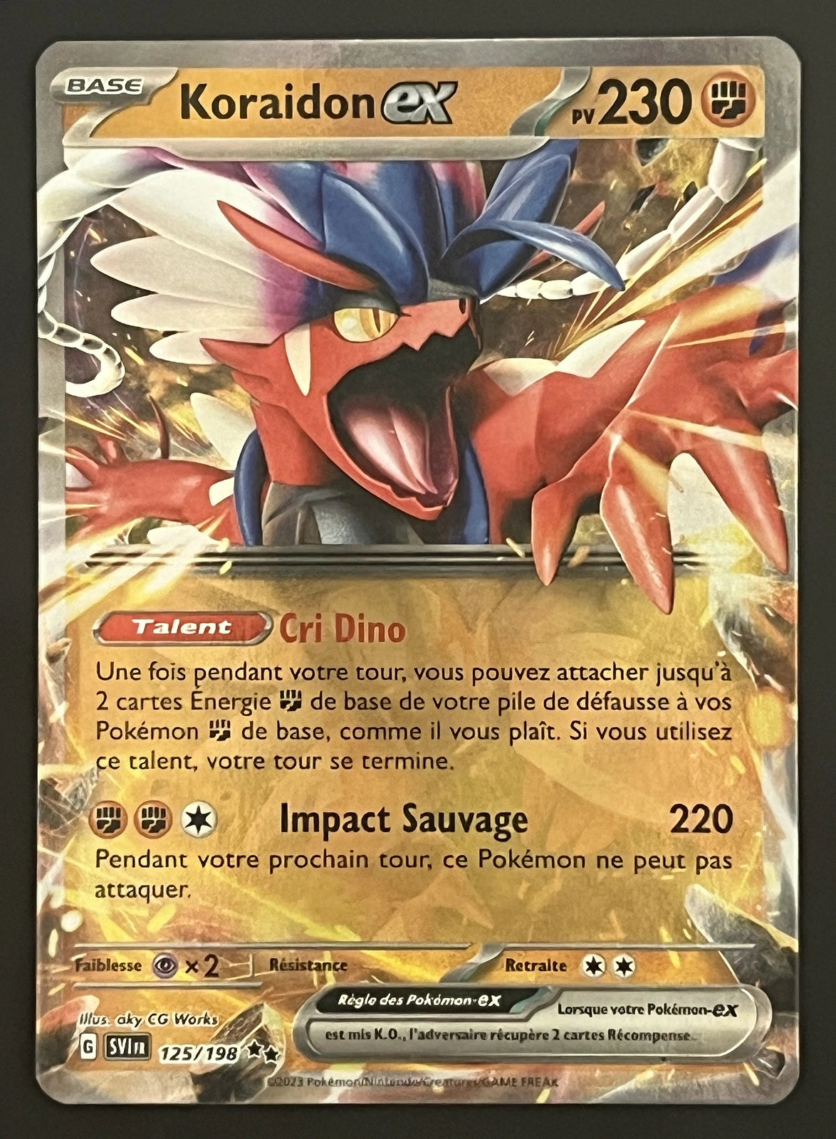 Koraidon EX 125/198