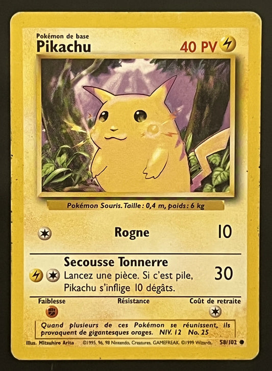 Pikachu 58/102