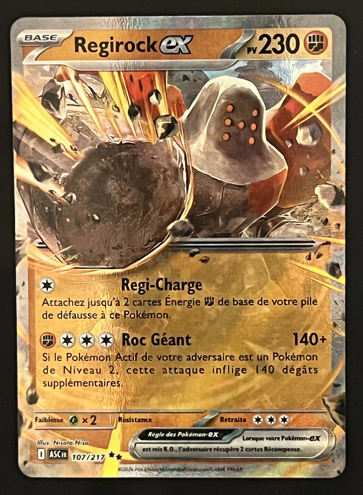 Regirock EX 107/217