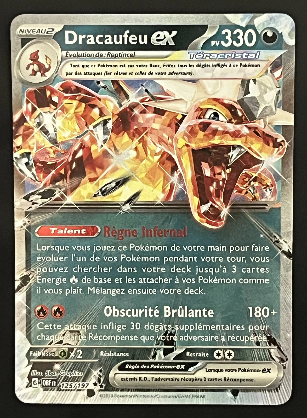 Dracaufeu EX 125/197
