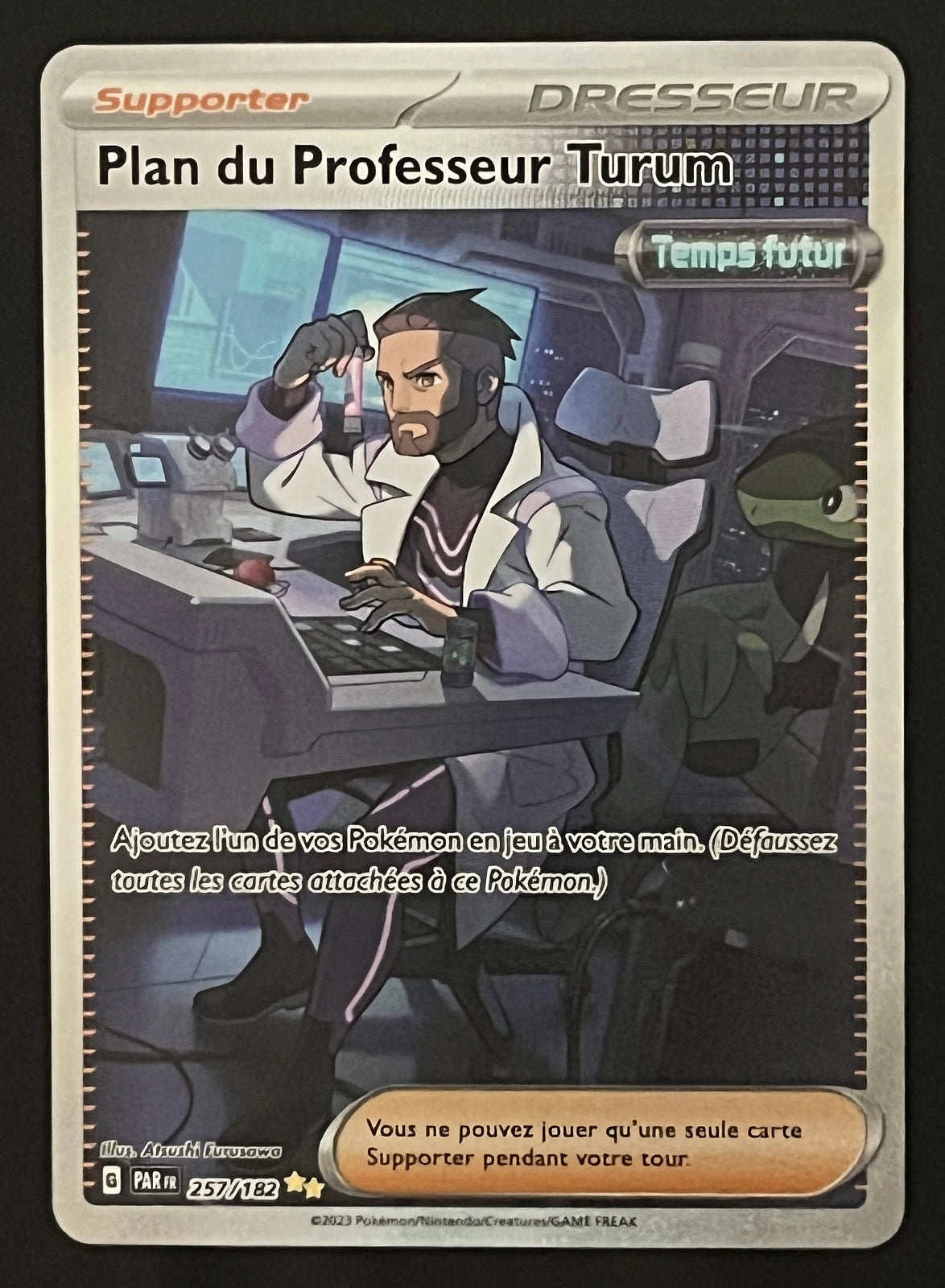 Plan du Professeur Turum 257/182