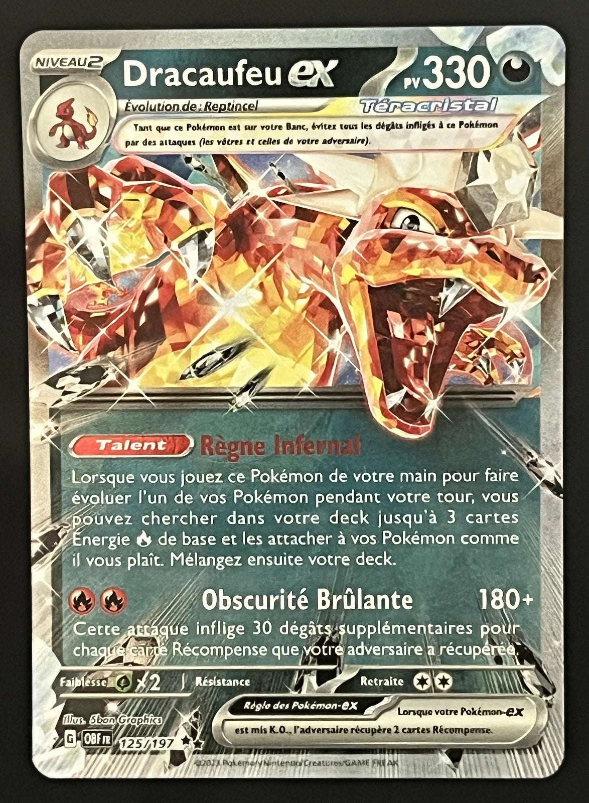 Dracaufeu EX 125/197