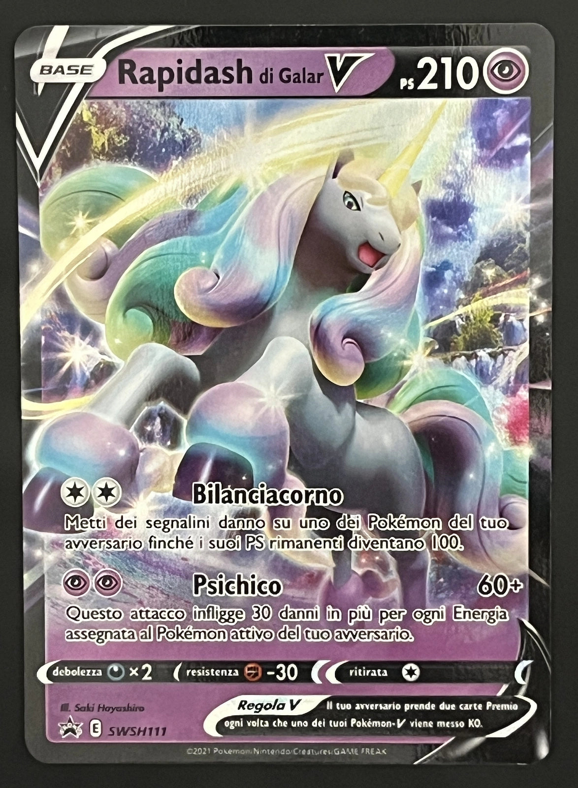 Rapidash V SWSH111