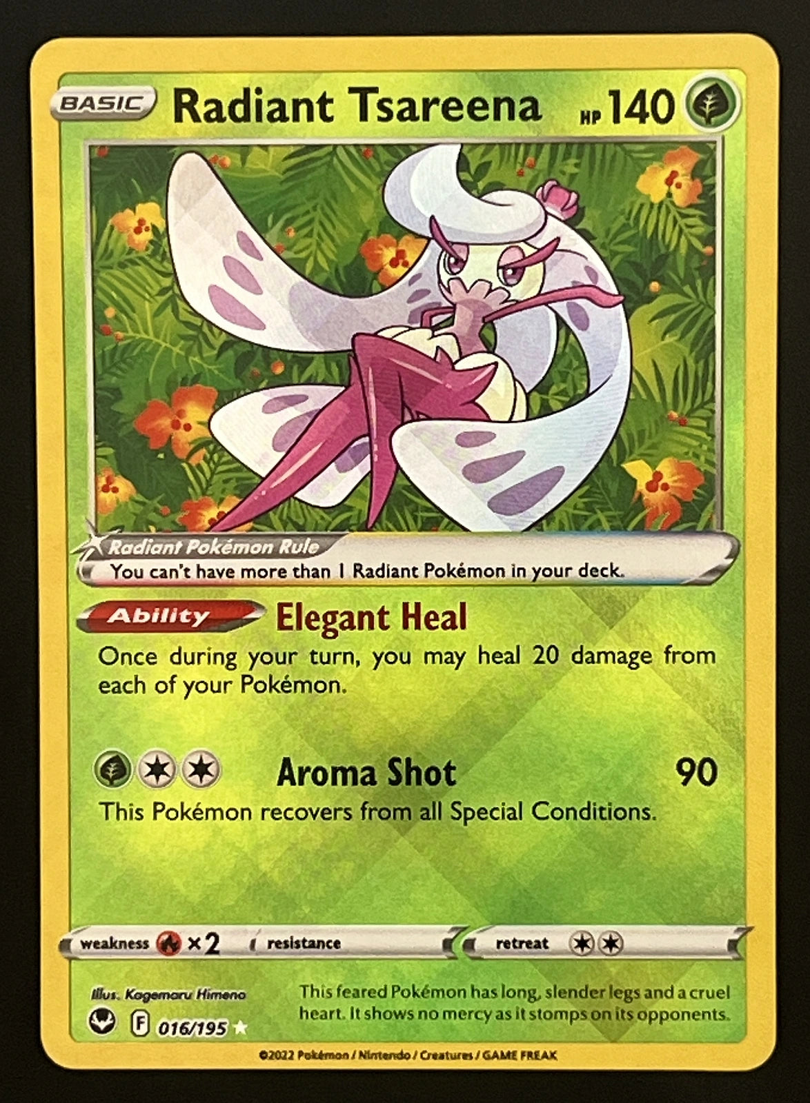 Radiant Tsareena 016/195