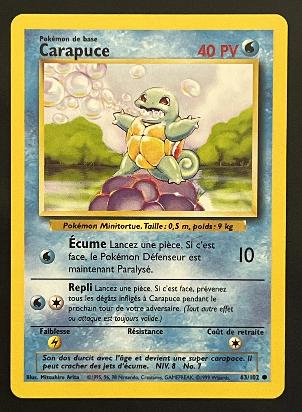 Carapuce 63/102