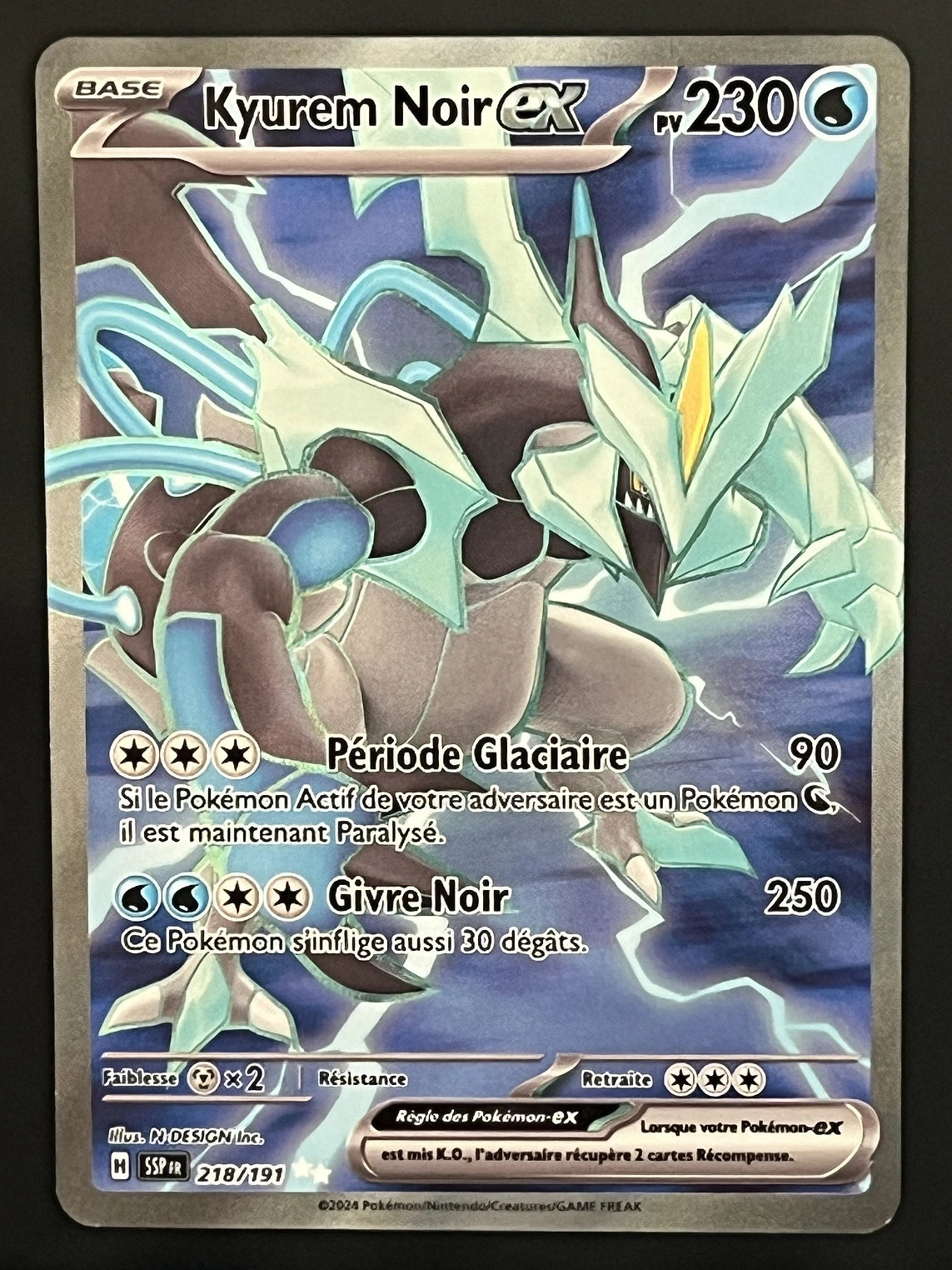 Kyurem Noir EX 218/191