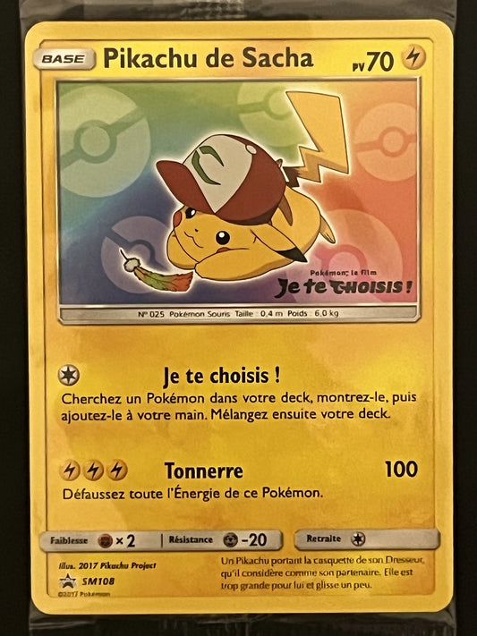 Pikachu de Sacha SM108