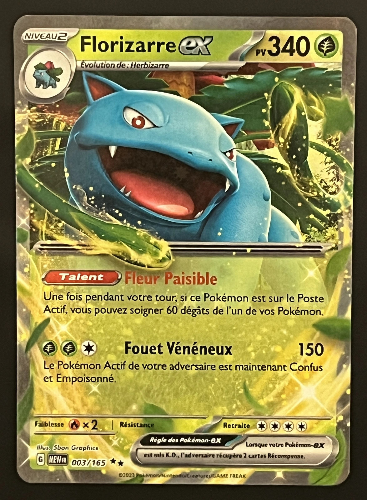 Florizarre EX 003/165