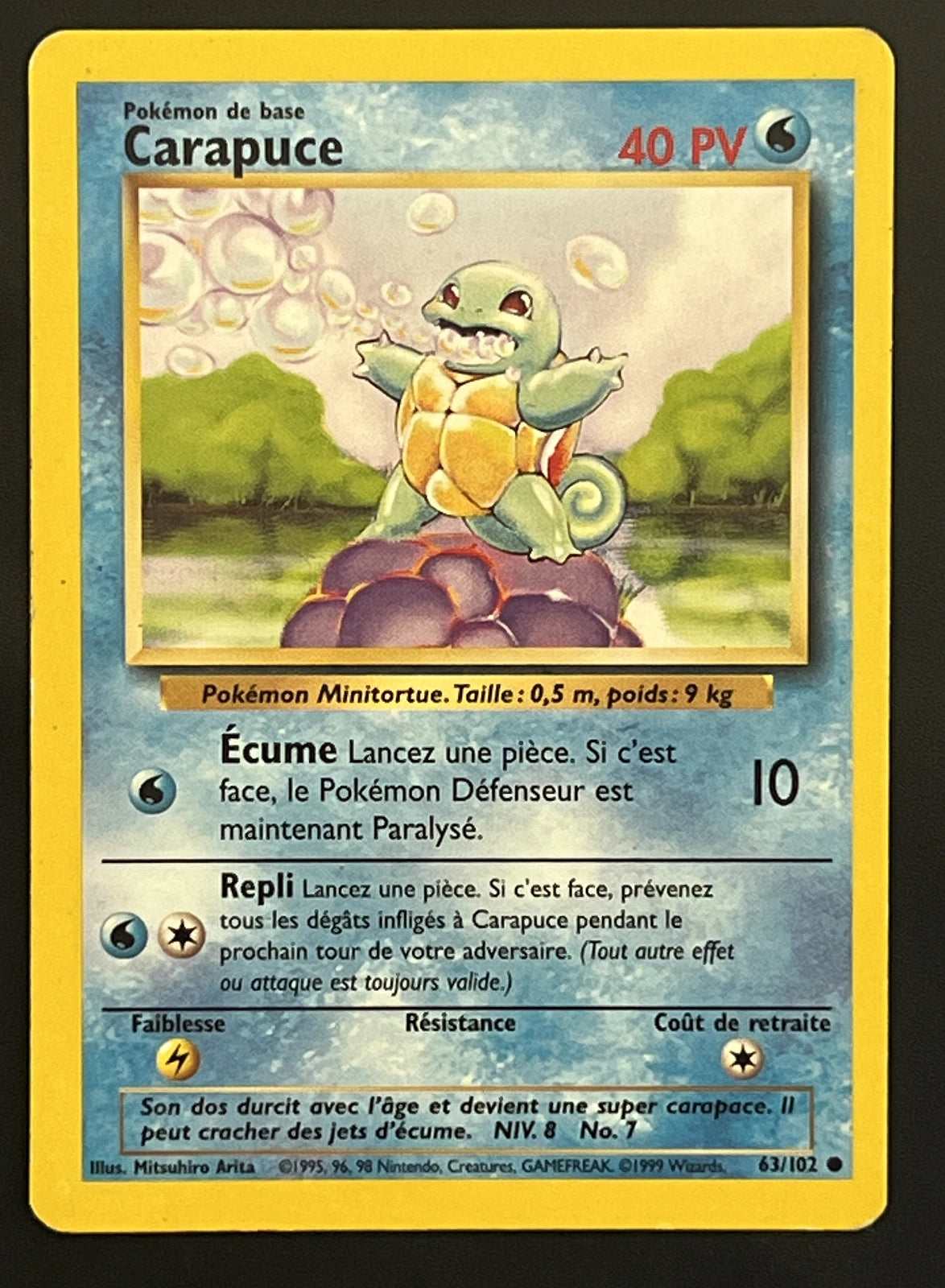 Carapuce 63/102