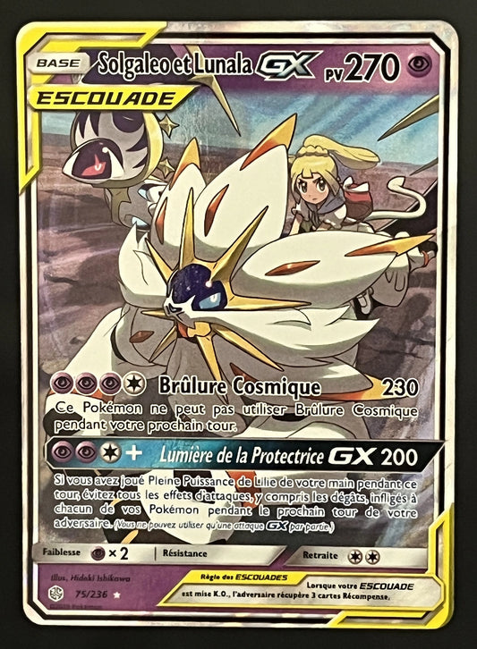Solgaleo et Lunala GX 75/236